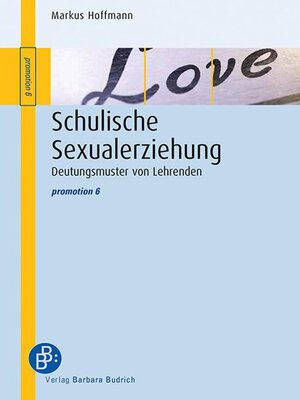 cover image of Schulische Sexualerziehung